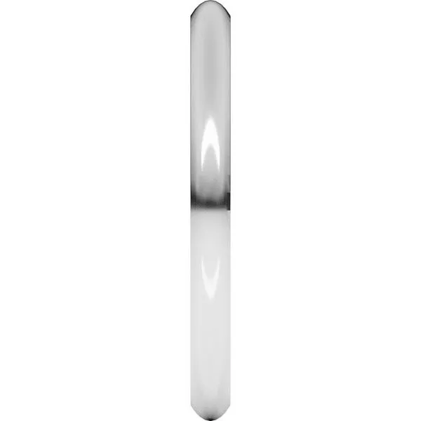 Comfort-Fit Half Round Band Image 4 L & L jewelers Scarborough, ME