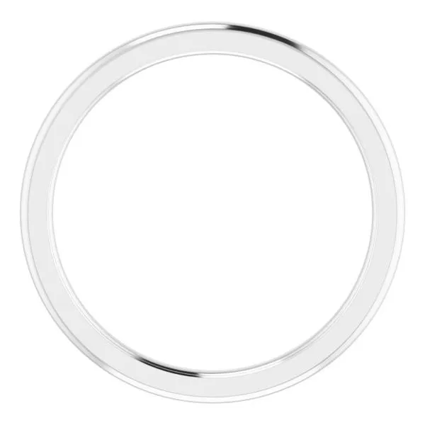 Comfort-Fit Half Round Band Image 3 Cherry Street Jewelers Tulsa, OK