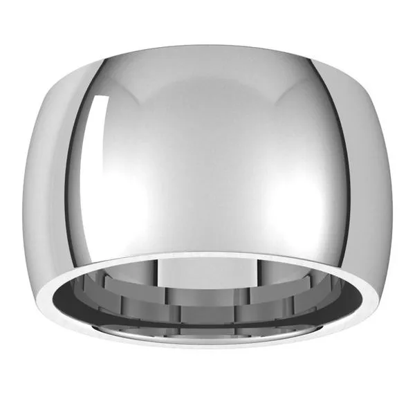 Comfort-Fit Half Round Band Image 3 Cherry Street Jewelers Tulsa, OK