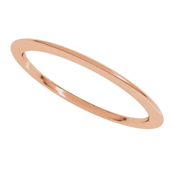 Comfort-Fit Half Round Band Image 5 Albert's Jewelers Kingsland, GA