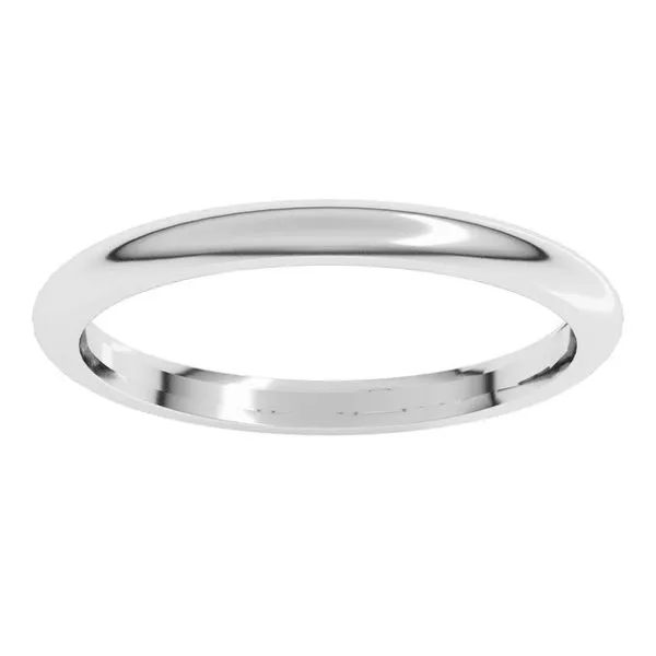 Comfort-Fit Half Round Band Image 3 Albert's Jewelers Kingsland, GA