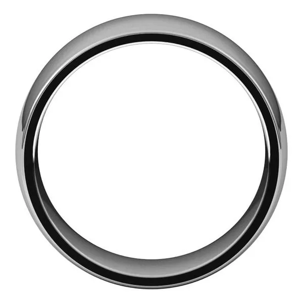 Lightweight Comfort-Fit Half Round Band Image 2 Cherry Street Jewelers Tulsa, OK