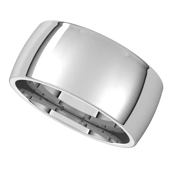 Lightweight Comfort-Fit Half Round Band Image 5 Cherry Street Jewelers Tulsa, OK