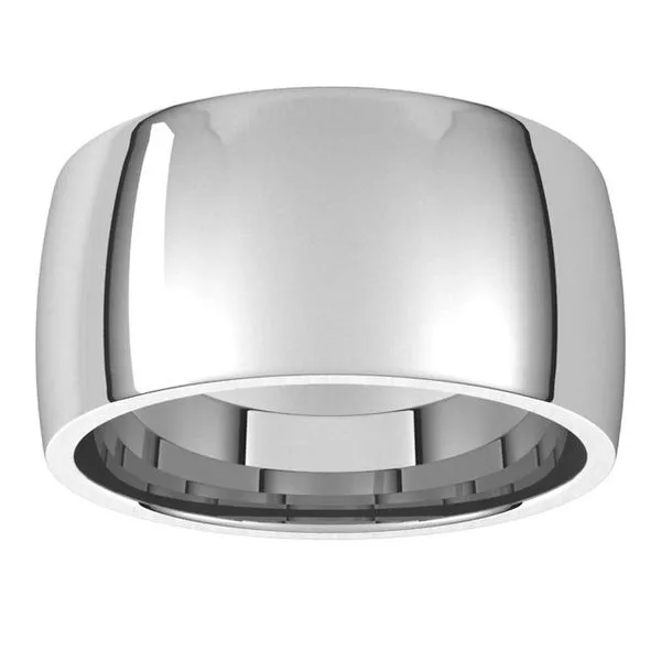 Lightweight Comfort-Fit Half Round Band Image 3 Grayson & Co. Jewelers Iron Mountain, MI