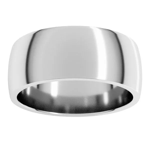 Lightweight Comfort-Fit Half Round Band Image 3 Grayson & Co. Jewelers Iron Mountain, MI