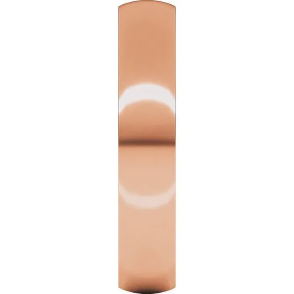 Lightweight Comfort-Fit Half Round Band Image 4 Albert's Jewelers Kingsland, GA