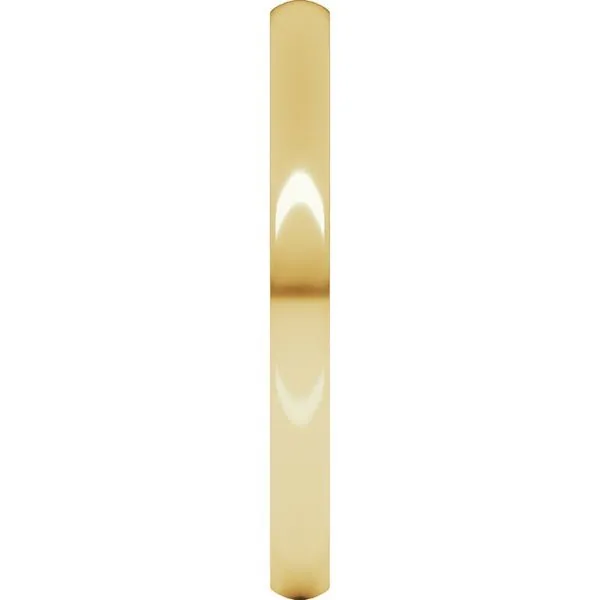 Lightweight Comfort-Fit Half Round Band Image 4 Grayson & Co. Jewelers Iron Mountain, MI
