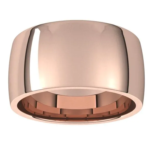 Lightweight Comfort-Fit Half Round Band Image 3 Cherry Street Jewelers Tulsa, OK