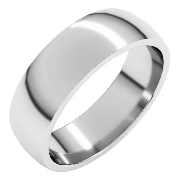 Lightweight Comfort-Fit Half Round Band Cherry Street Jewelers Tulsa, OK
