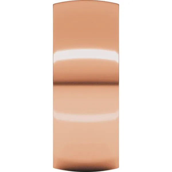 Lightweight Comfort-Fit Half Round Band Image 4 Cherry Street Jewelers Tulsa, OK