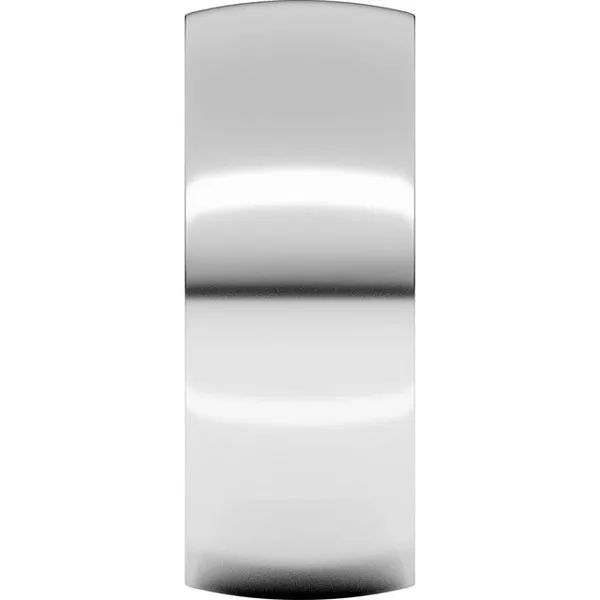 Lightweight Comfort-Fit Half Round Band Image 4 Allain's Jewelry New Iberia, LA