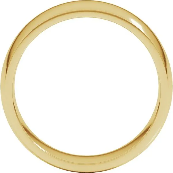 Lightweight Comfort-Fit Half Round Band Image 2 Grayson & Co. Jewelers Iron Mountain, MI