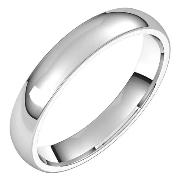 Lightweight Comfort-Fit Half Round Band Cherry Street Jewelers Tulsa, OK