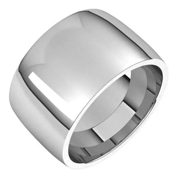 Lightweight Comfort-Fit Half Round Band Mead Jewelers Enid, OK