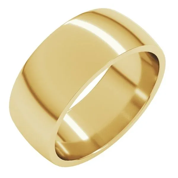 Lightweight Comfort-Fit Half Round Band Studio D Jewelers Woodstock, IL