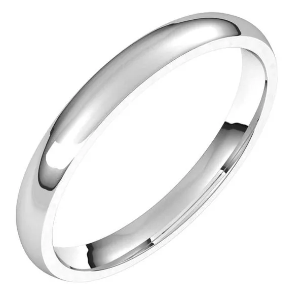 Lightweight Comfort-Fit Half Round Band Morin Jewelers Southbridge, MA