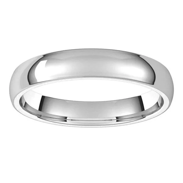 Lightweight Comfort-Fit Half Round Band Image 3 Grayson & Co. Jewelers Iron Mountain, MI