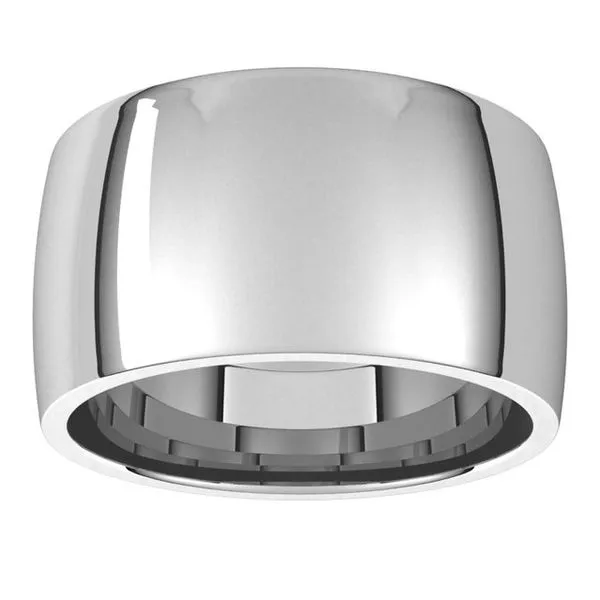 Lightweight Comfort-Fit Half Round Band Image 3 Cherry Street Jewelers Tulsa, OK
