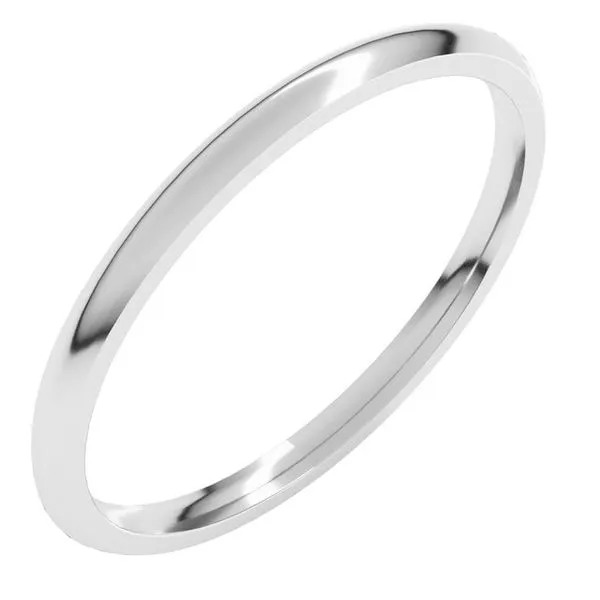 Lightweight Comfort-Fit Half Round Band Mead Jewelers Enid, OK