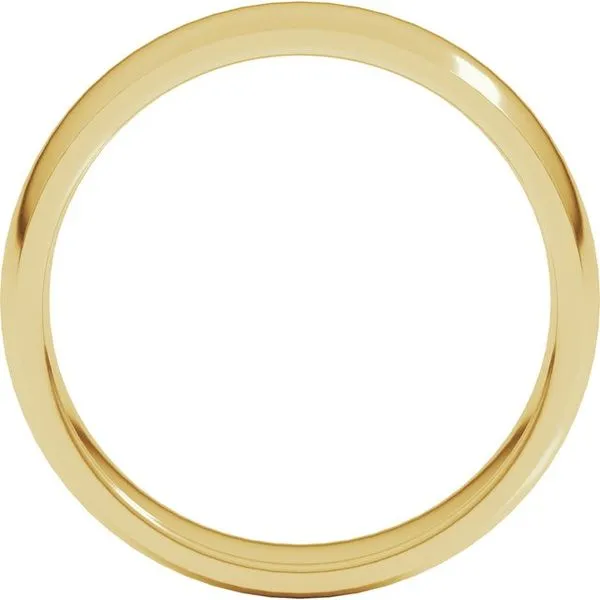Lightweight Comfort-Fit Half Round Band Image 2 Cherry Street Jewelers Tulsa, OK