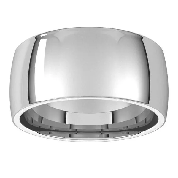 Lightweight Comfort-Fit Half Round Band Image 3 Albert's Jewelers Kingsland, GA