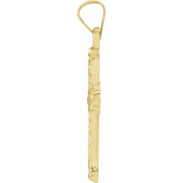 Hollow Cross Pendant Image 2 James Wolf Jewelers Mason, OH
