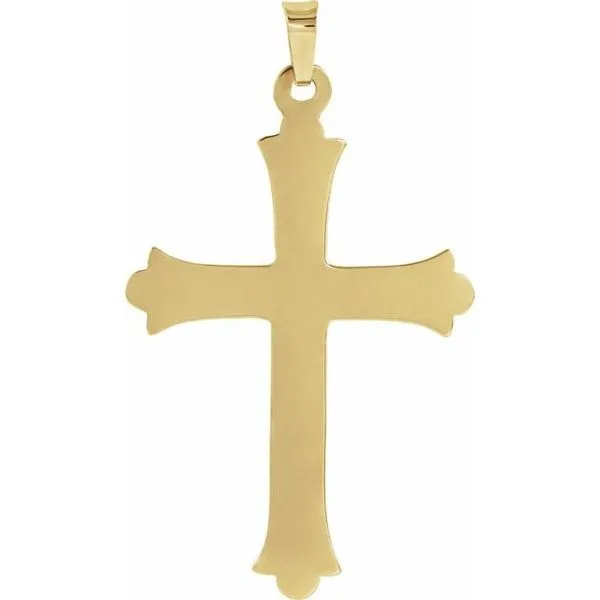 Hollow Cross Pendant Image 3 Rasmussen Jewelers Spanish Fork, UT