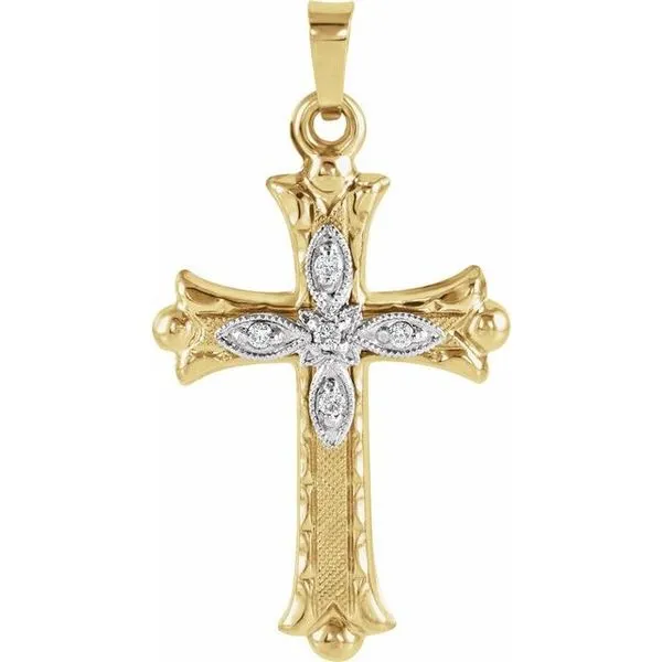 Hollow Cross Pendant James & Williams Jewelers Berwyn, IL