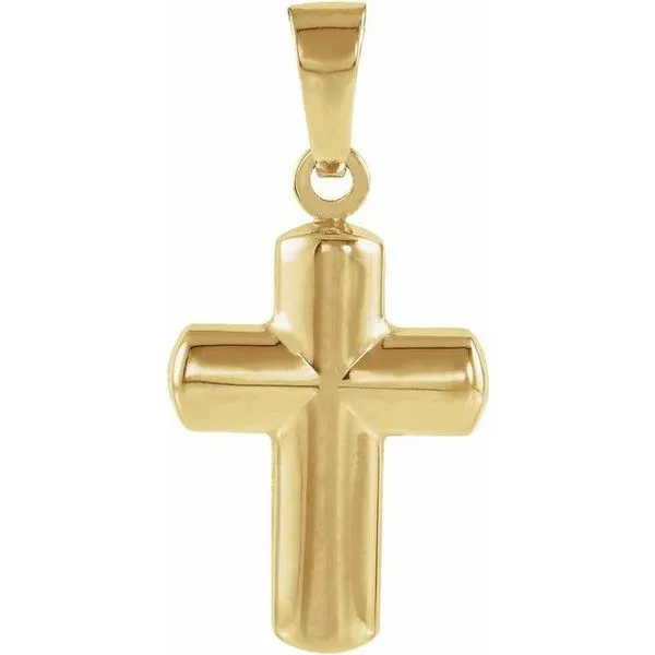 Hollow Cross Pendant Hopman Jewelers Elkhart, IN