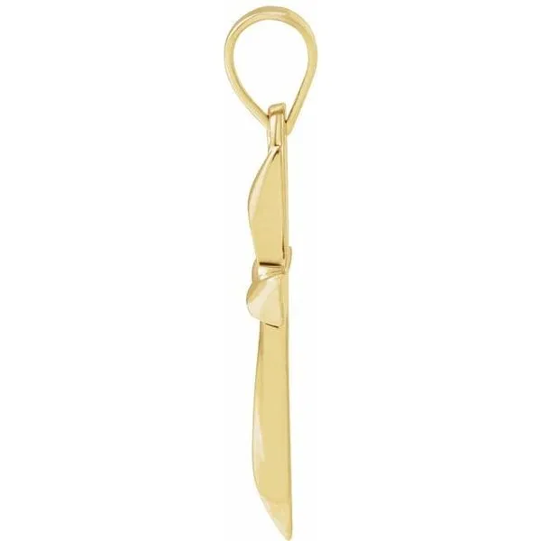 Hollow Cross Pendant Image 2 Rasmussen Jewelers Spanish Fork, UT