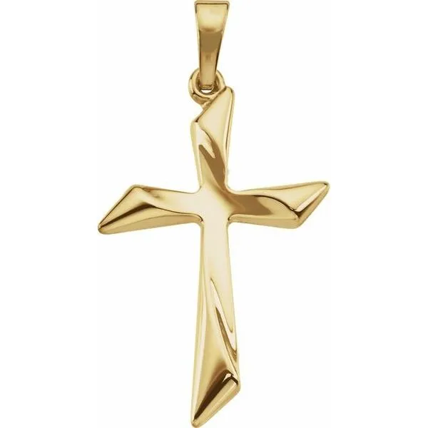 Hollow Cross Pendant James & Williams Jewelers Berwyn, IL