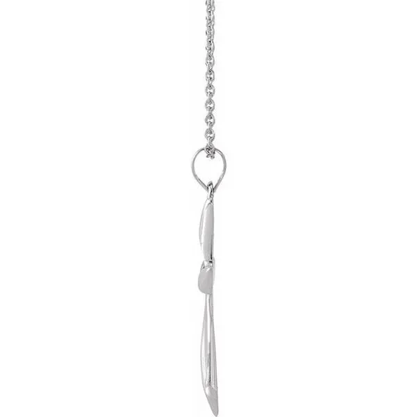 Hollow Cross Necklace Image 3 M. J. Thomas Jewelers, Ltd. Stratford, CT
