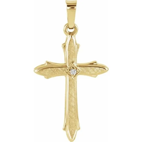 Hollow Cross Pendant Hopman Jewelers Elkhart, IN