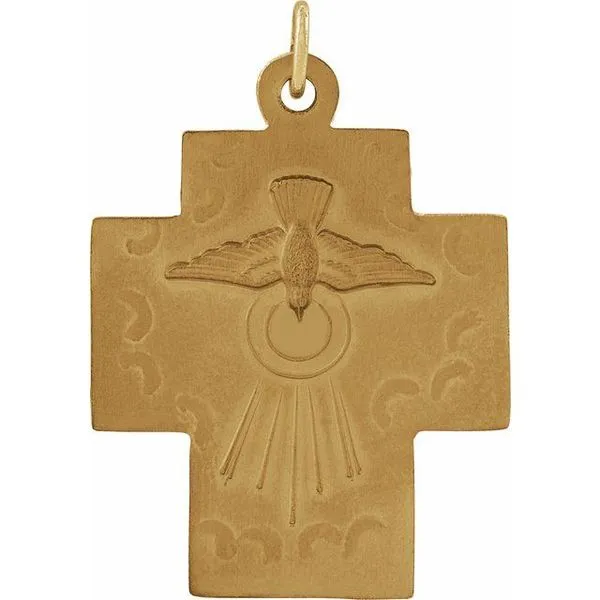 Alpha Omega Cross Pendant Image 3 Arnold's Jewelry and Gifts Logansport, IN
