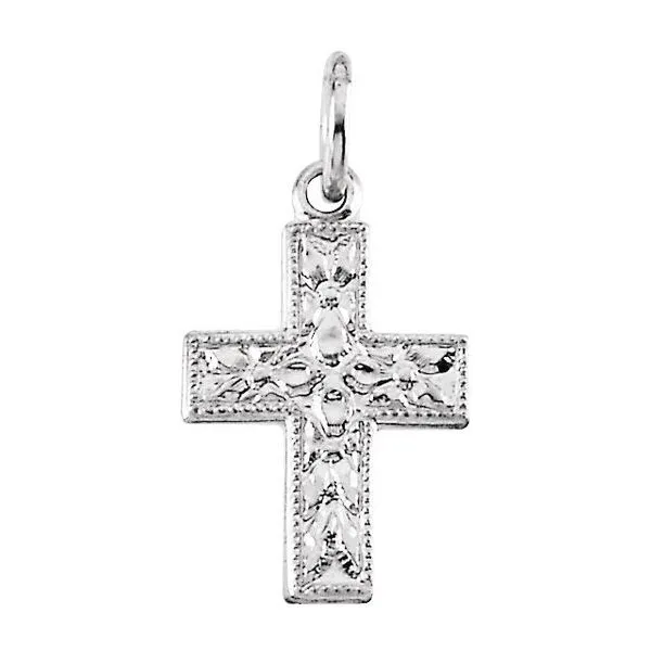 Floral Cross Pendant James & Williams Jewelers Berwyn, IL