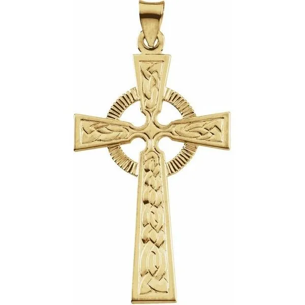 Celtic-Inspired Cross Pendant Hopman Jewelers Elkhart, IN