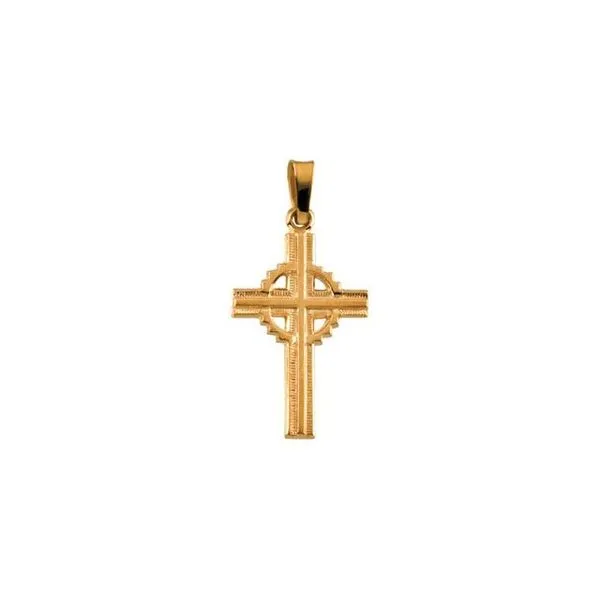 Celtic-Inspired Cross Pendant Hopman Jewelers Elkhart, IN