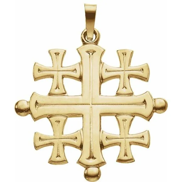 Jerusalem Cross Pendant Hopman Jewelers Elkhart, IN