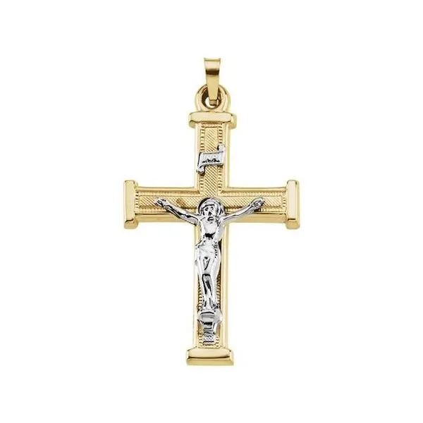 Hollow Crucifix Pendant Arnold's Jewelry and Gifts Logansport, IN