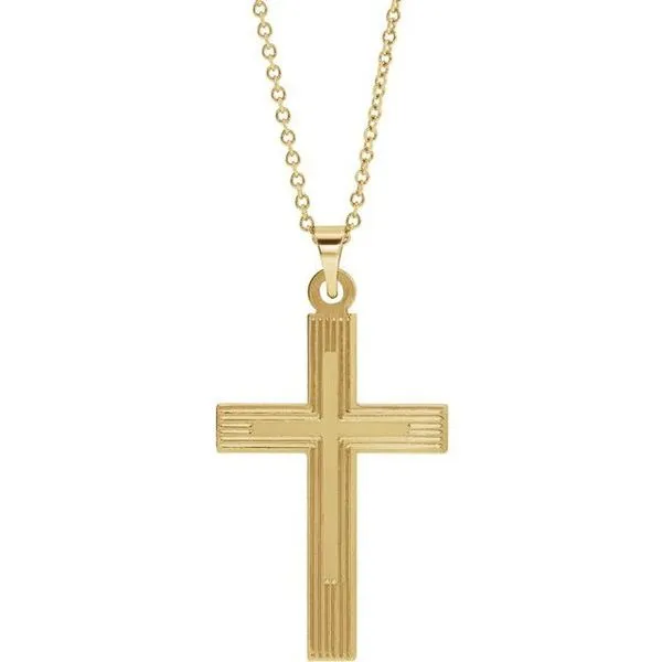 Cross Necklace Leslie E. Sandler Fine Jewelry and Gemstones rockville , MD