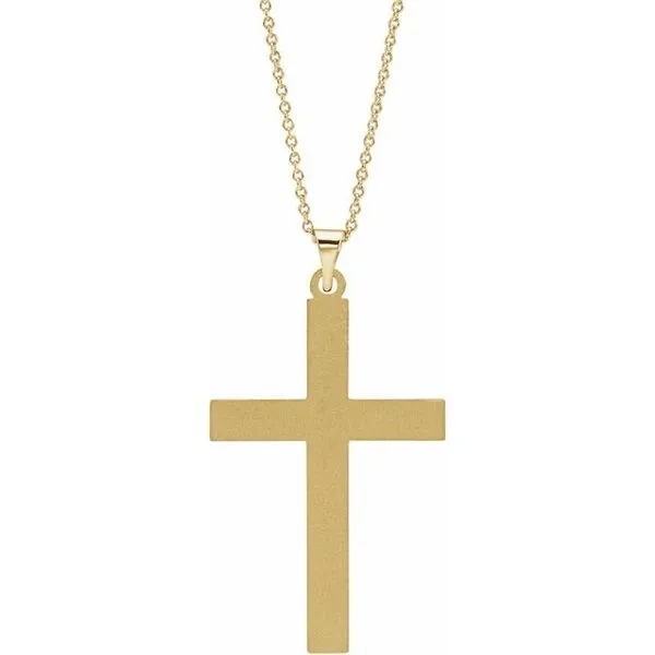 Cross Necklace Image 3 James & Williams Jewelers Berwyn, IL
