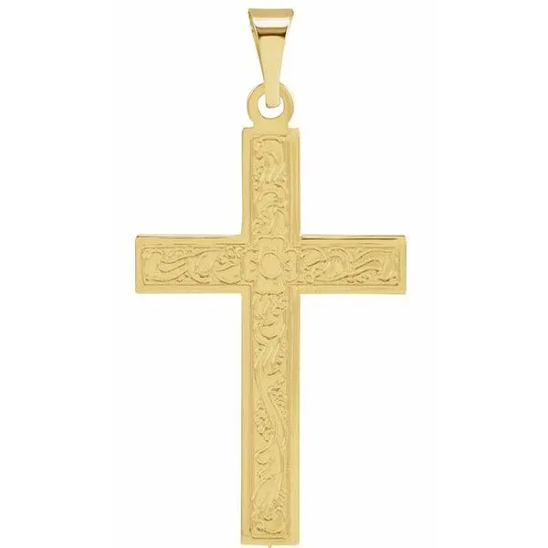 Floral Cross Pendant James & Williams Jewelers Berwyn, IL