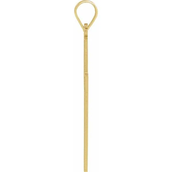 Floral Cross Pendant Image 2 Hopman Jewelers Elkhart, IN