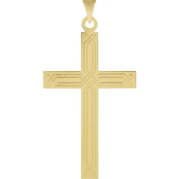 Geometric Cross Pendant Arlene's Fine Jewelry Vidalia, GA