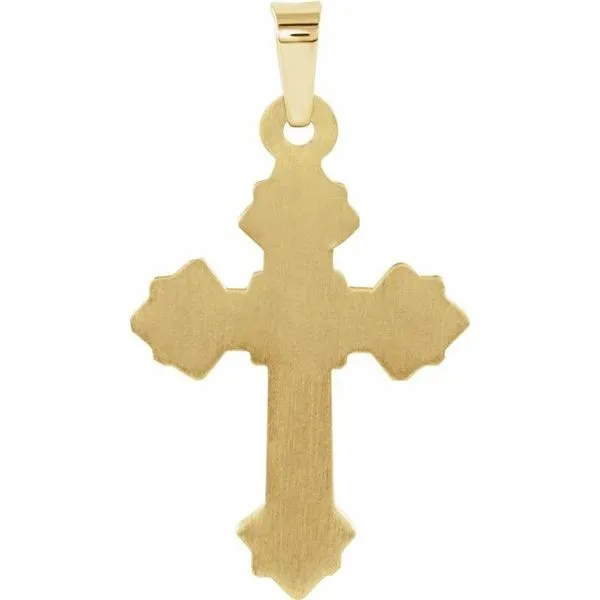 Hollow Cross Pendant Image 2 Arnold's Jewelry and Gifts Logansport, IN