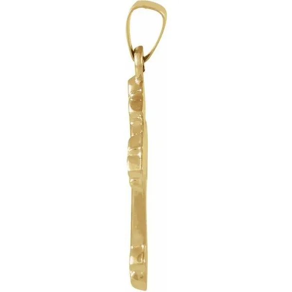 Hollow Cross Pendant Image 3 James & Williams Jewelers Berwyn, IL