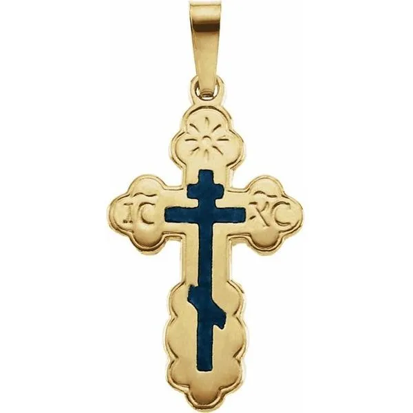 Orthodox Cross Pendant J. Meredith Jewelers Delafield, WI