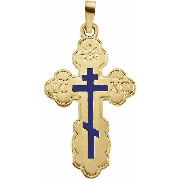 Orthodox Cross Pendant Hopman Jewelers Elkhart, IN