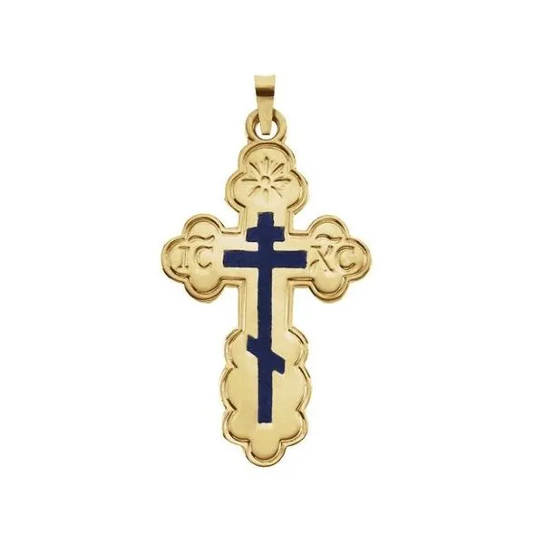 Orthodox Cross Pendant Hopman Jewelers Elkhart, IN