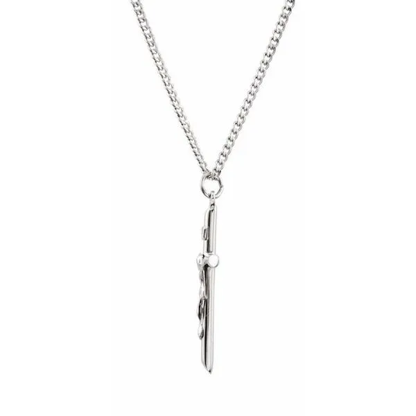 Crucifix Necklace Image 2 Rick's Jewelers California, MD